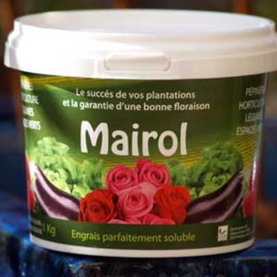 Engrais soluble professionnel croissance toutes plantes Mairol 1 Kg