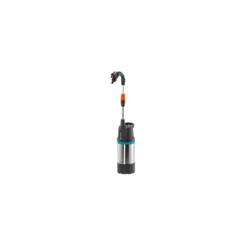 Gardena - Pompe pour collecteur d'eau de pluie 4700/2 inox automatique (1766-20).