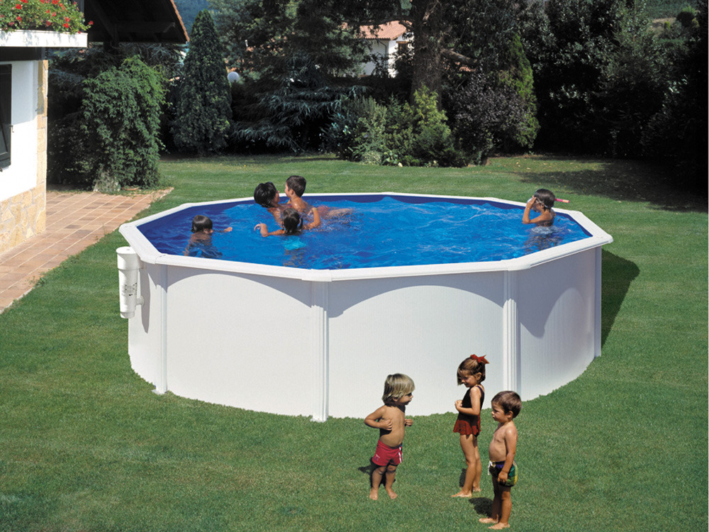 Kit piscine acier ronde Bora bora - Ø 3.50 x 1.20 m