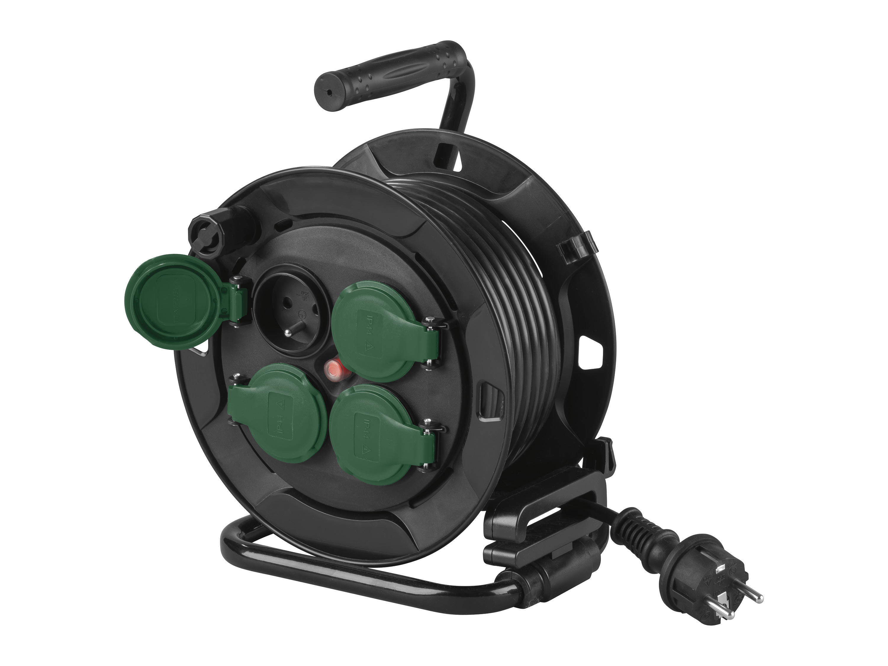 PARKSIDE® Enrouleur de câble à 4 prises PSCR10MR1, 10 m