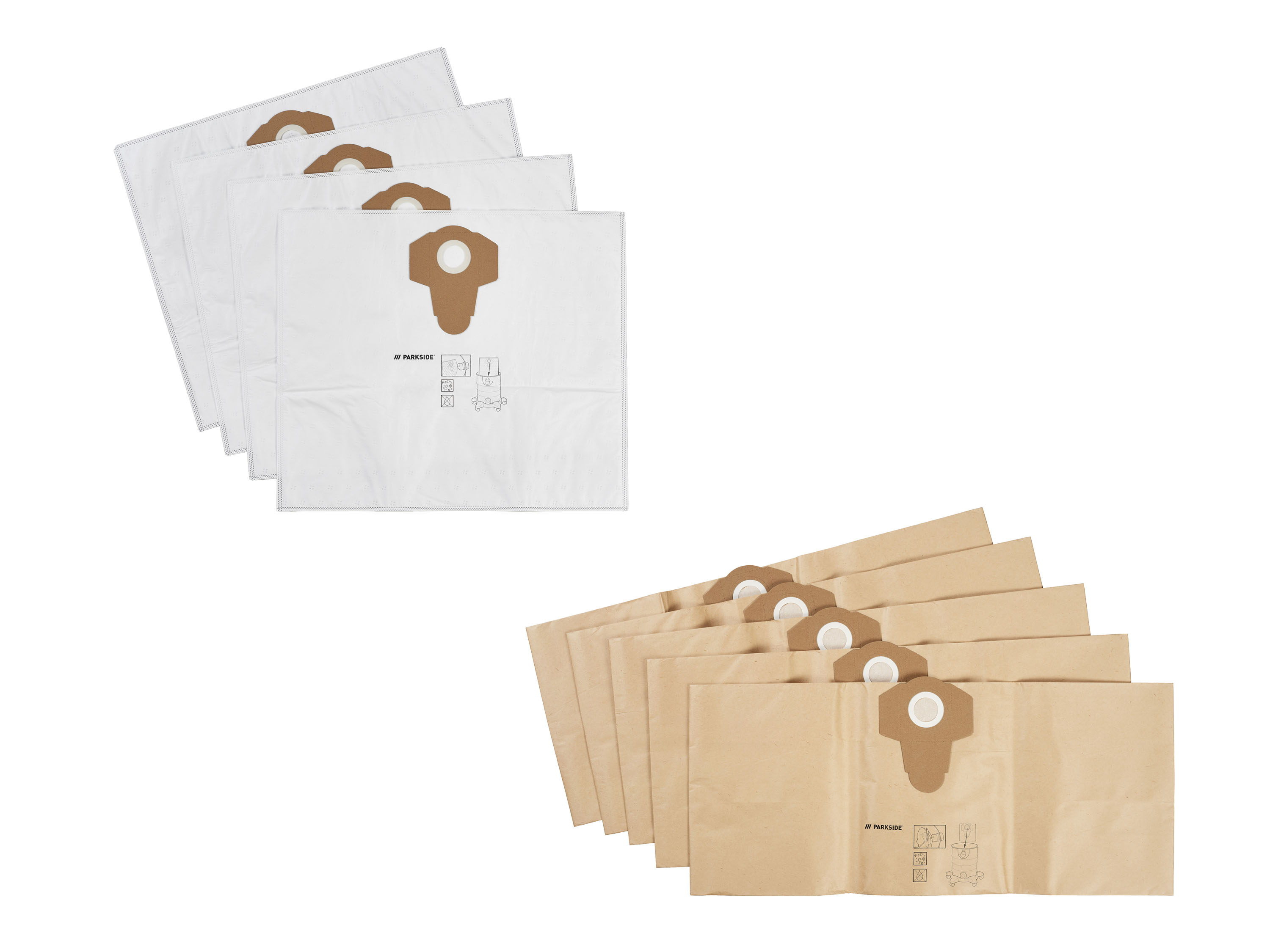 PARKSIDE® Sacs pour aspirateur / Sacs pour aspirateur en non-tissé
