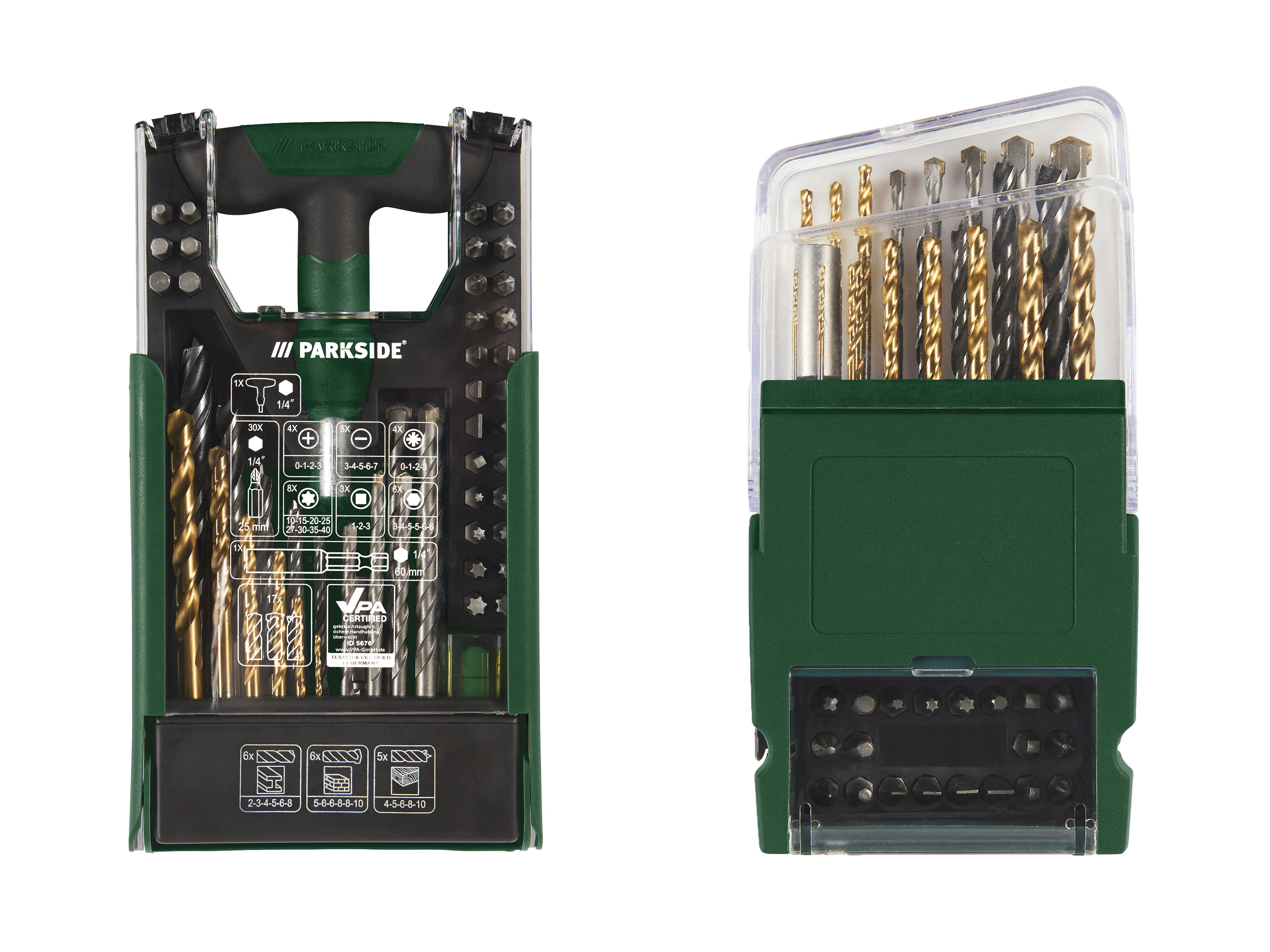 PARKSIDE® Set de forets et d'embouts PBBS 2 A1