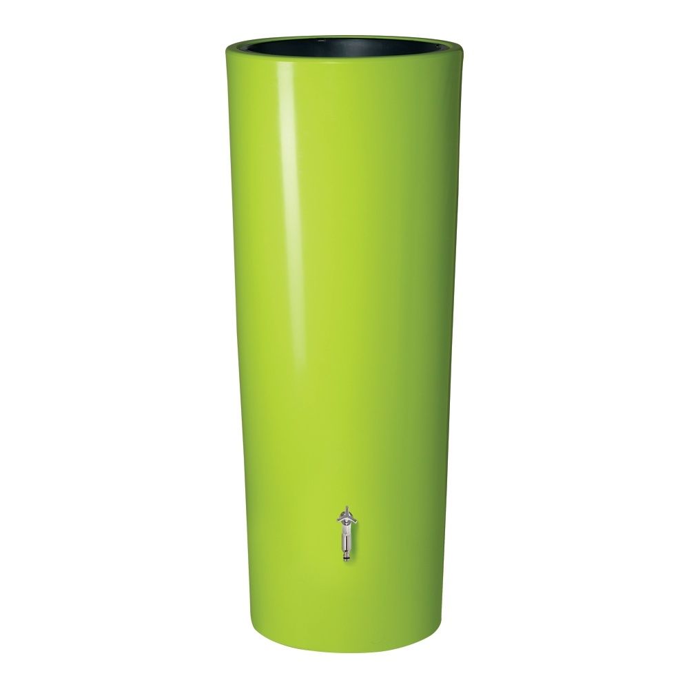 Récupérateur d'eau de pluie GARANTIA Color 350L Vert - Avec collecteur