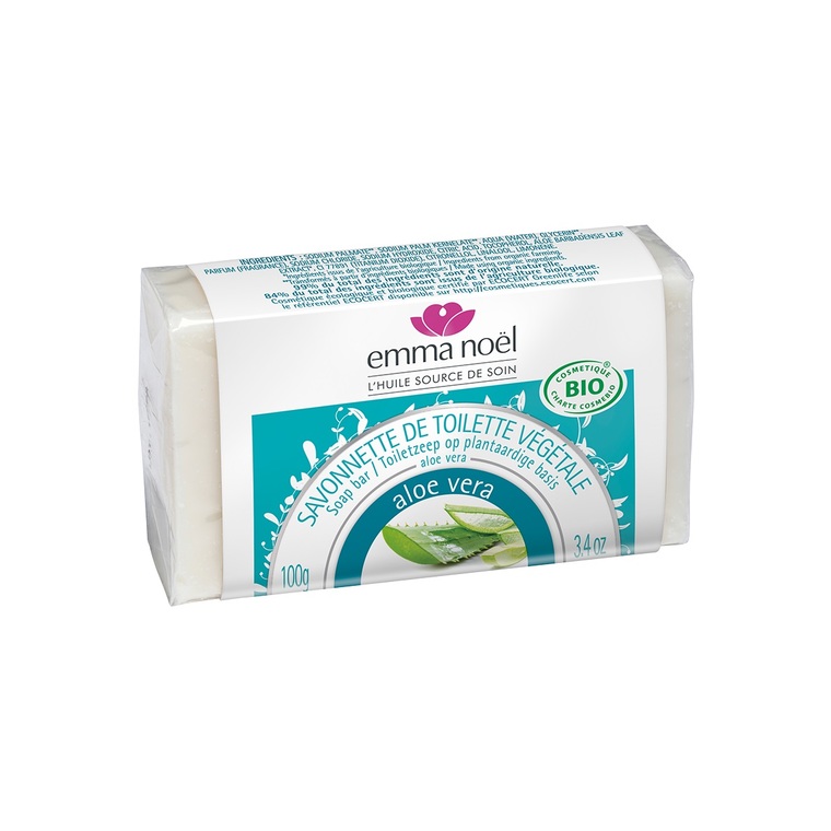 Savon à l’aloe vera cosmebio en format de 100 g