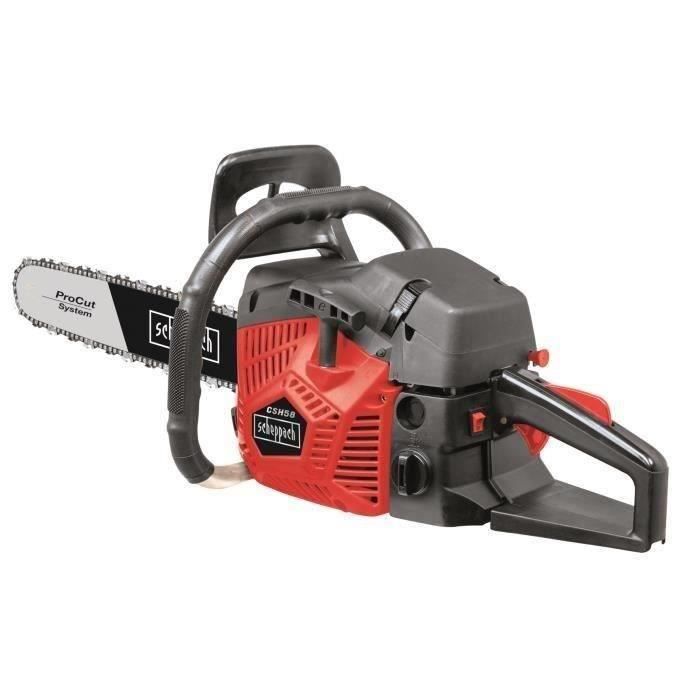 SCHEPPACH - Tronçonneuse thermique - 2300 W - 56 cm³ - CSH58