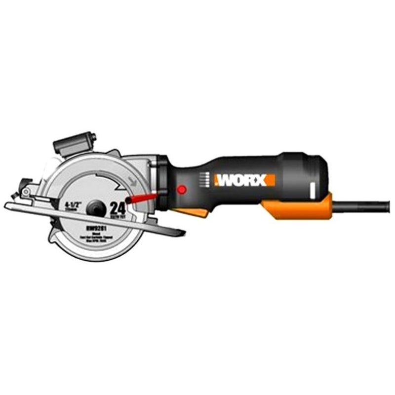Scie circulaire filaire WORX, 800 W, 120 mm