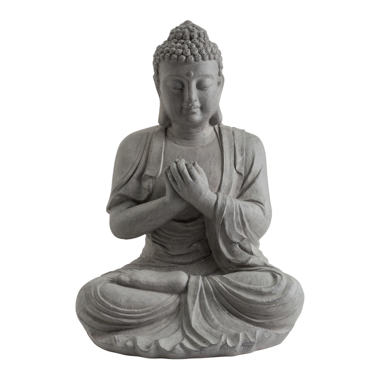 Statue de jardin Bouddha 47,5 x 37,5 x 60 cm