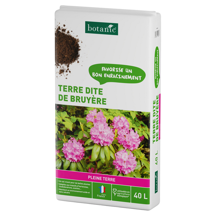 Terre dite de bruyère botanic® - 40 L