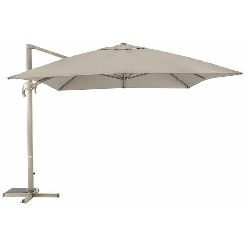 Toile de rechange pour parasol Fresno 3 x 4 m Taupe - HESPERIDE