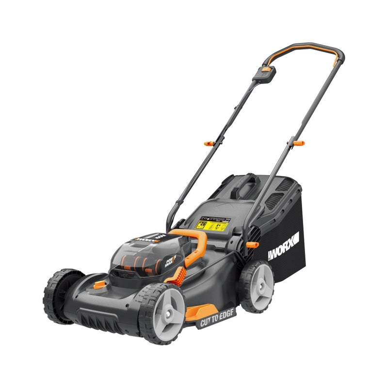 Tondeuse sur batterie WORX Wg743e 40 V, l.40 cm