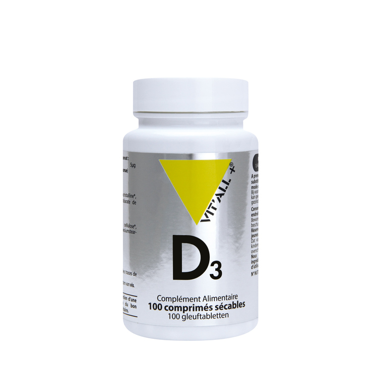 Vitamine D3 vit’all + en format de 100 comprimés