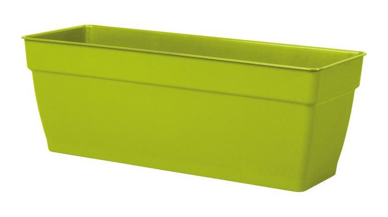 DEROMA Jardiniere Ninféa a réserve d'eau - 50 x 17,6 x 17,4 cm - 10,5 L - Vert olive DEROMA Jardiniere Ninféa a réserve d'eau - 50 x 17,6 x 17,4 cm - 10,5 L - Vert olive