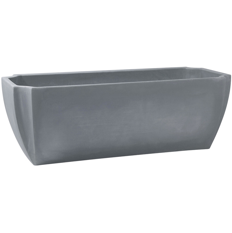 Jardinière rectangulaire Palmea - 80 x 28 x 28 cm - EDA Jardinière rectangulaire Palmea - 80 x 28 x 28 cm - EDA