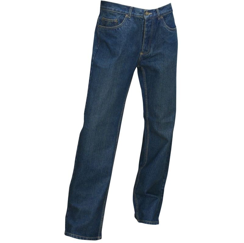 Jeans 5 poches western Ostende LMA braguette zippée Bleu Jean 46