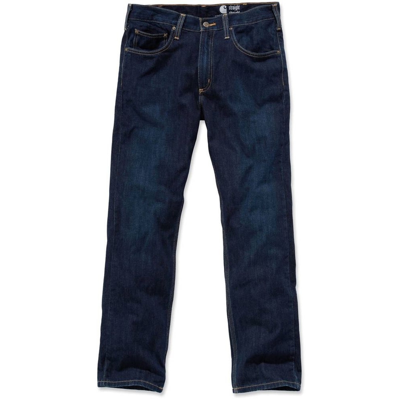 Jeans de travail coupe droite Carhartt Bleu S