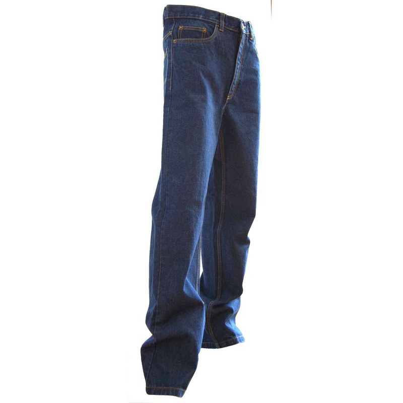 Jeans extensible 5 poches western Memphis LMA Bleu 46