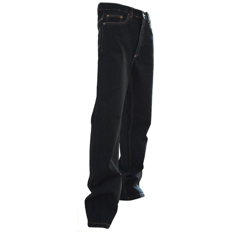 Jeans extensible 5 poches western Memphis LMA Noir 38