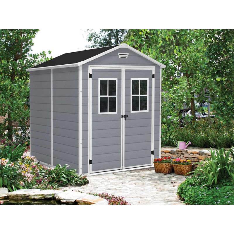 Abri de jardin Résine Premium 86 Gris - 4,4 m² - KETER Abri de jardin Résine Premium 86 Gris - 4,4 m² - KETER