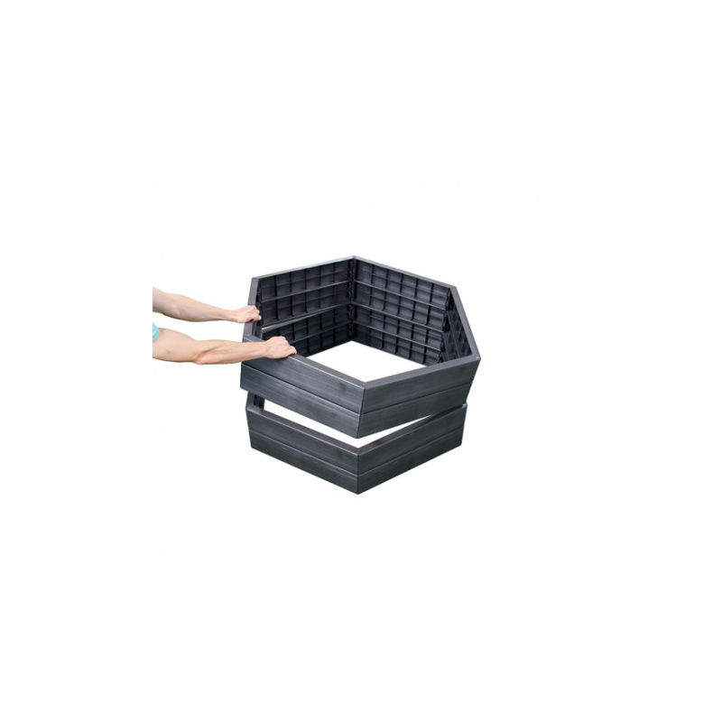 Kit 2 carrés potager ERGO + 2 sets d'extension - GARANTIA