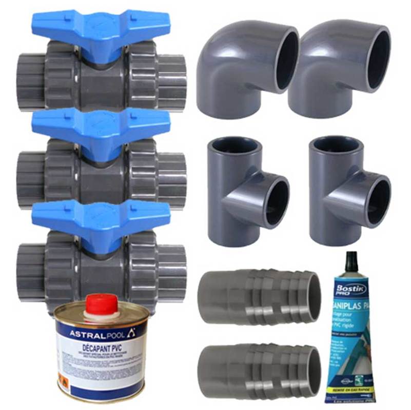 Kit by-pass pour pompe à chaleur HeaterMax - UBBINK Kit by-pass pour pompe à chaleur HeaterMax - UBBINK