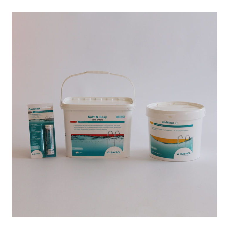 Kit de traitement oxygène actif pour piscine < 20 m³ - BAYROL