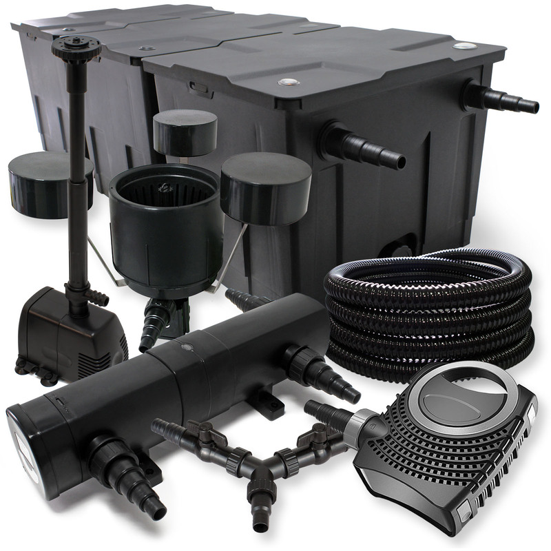 Kit filtration bassin 90000l 36W UVC NEO10000 Tuyau Skimmer Fontaine - WILTEC Kit filtration bassin 90000l 36W UVC NEO10000 Tuyau Skimmer Fontaine - WILTEC