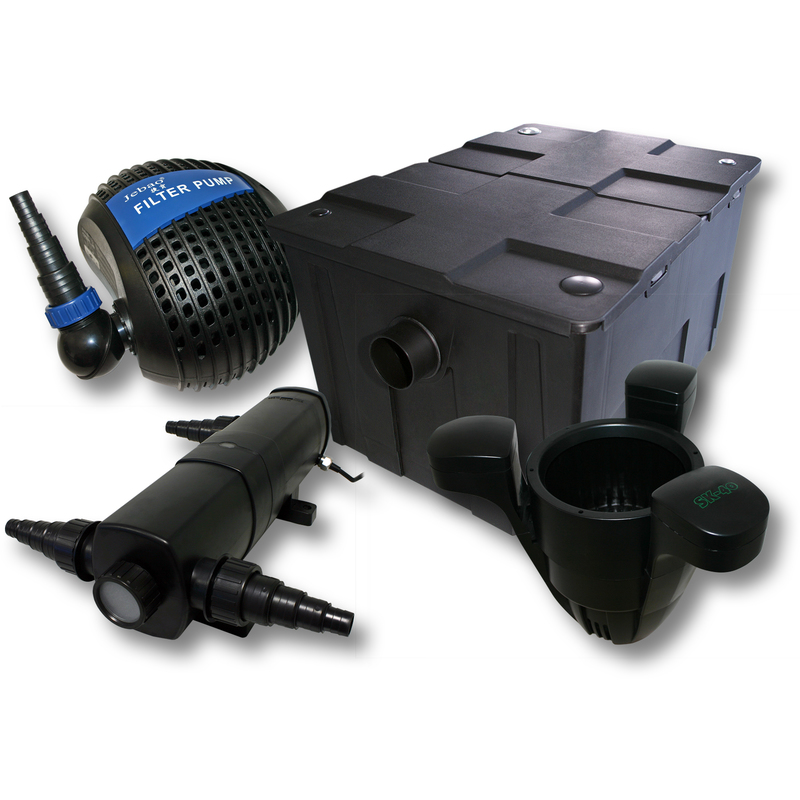 Kit de Filtration Filtre 60000l UVC 72W Pompe éco Ecumeur - WILTEC Kit de Filtration Filtre 60000l UVC 72W Pompe éco Ecumeur - WILTEC