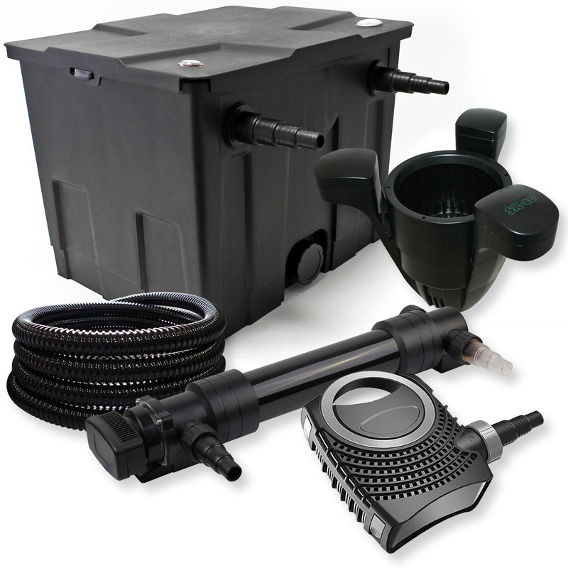 Kit filtration bassin 12000l 36W UVC NEO10000 80W Pompe Tuyau Skimmer - WILTEC Kit filtration bassin 12000l 36W UVC NEO10000 80W Pompe Tuyau Skimmer - WILTEC