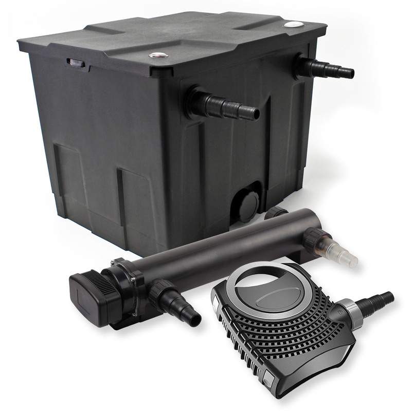 Kit filtration de bassin 12000l avec 36W UVC NEO8000 70W Pompe - WILTEC