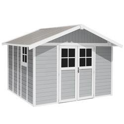 Abri de jardin Lodge 12m2 et Kit d'ancrage