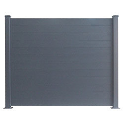 Clôture aluminium Hauteur 1.80m Longueur 4,3 m