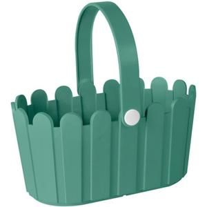 EMSA Jardini?re panier LANDHAUS 28x18 cm - Vert turquoise