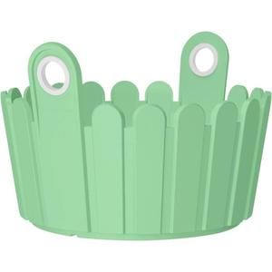 EMSA Cache pot LANDHAUS ? 26 cm - Vert Blanc