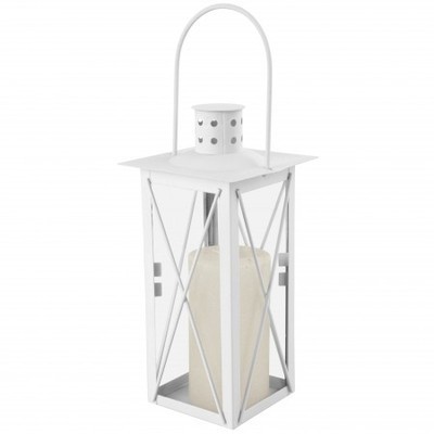 Lanterne déco Blanche