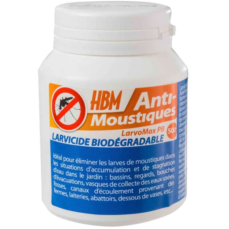 Larvicide anti-moustiques 50 pièces - P. OUTILLAGE
