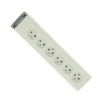 LEGRAND - Bloc multiprise 6 prises 2P+T longueur 343mm - 050611