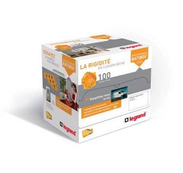 LEGRAND - Distribox 100 boites Batibox cloison sèche profondeur 50mm - 080009
