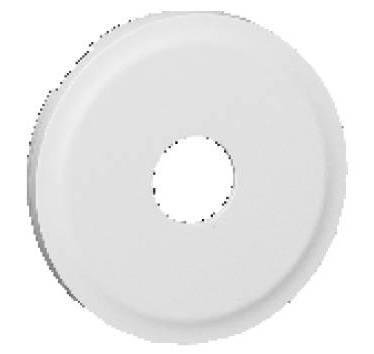 LEGRAND - Enjoliveur blanc pour prise TV simple mâle/type F - Céliane - 068282