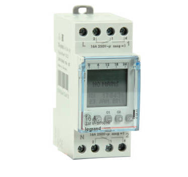 LEGRAND - Interrupteur horaire Digital Hebdo 2S - 412641