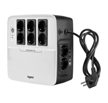 LEGRAND - Onduleur Keor Multiplug avec multiprise de sortie 600VA - 310040