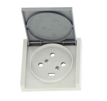 LEGRAND - Prise 3P+T+N 20A 400 V gris complet - Plexo - 055708