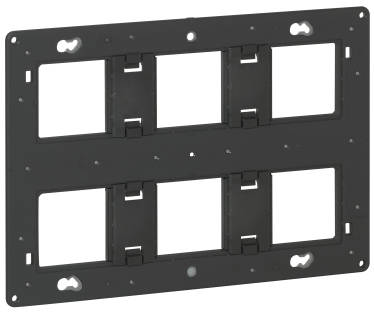 LEGRAND - Support Batibox 2x6/8 modules- Mosaïc - 080266