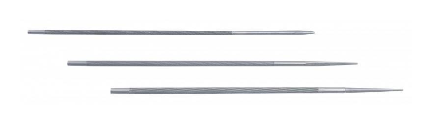 Limes rondes pour chaine de tronçonneuse diam 4,8 mm en lot de 3 - RIBIMEX