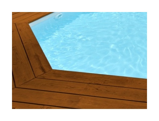 Liner 75/100 pour Piscine Cerland Octo+ 460 hauteur 133 bleu clair - PISCINEO
