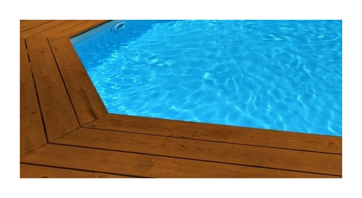 Liner 75/100 pour Piscine Sunbay LAS AVES 549x366x119 bleu foncé - PISCINEO