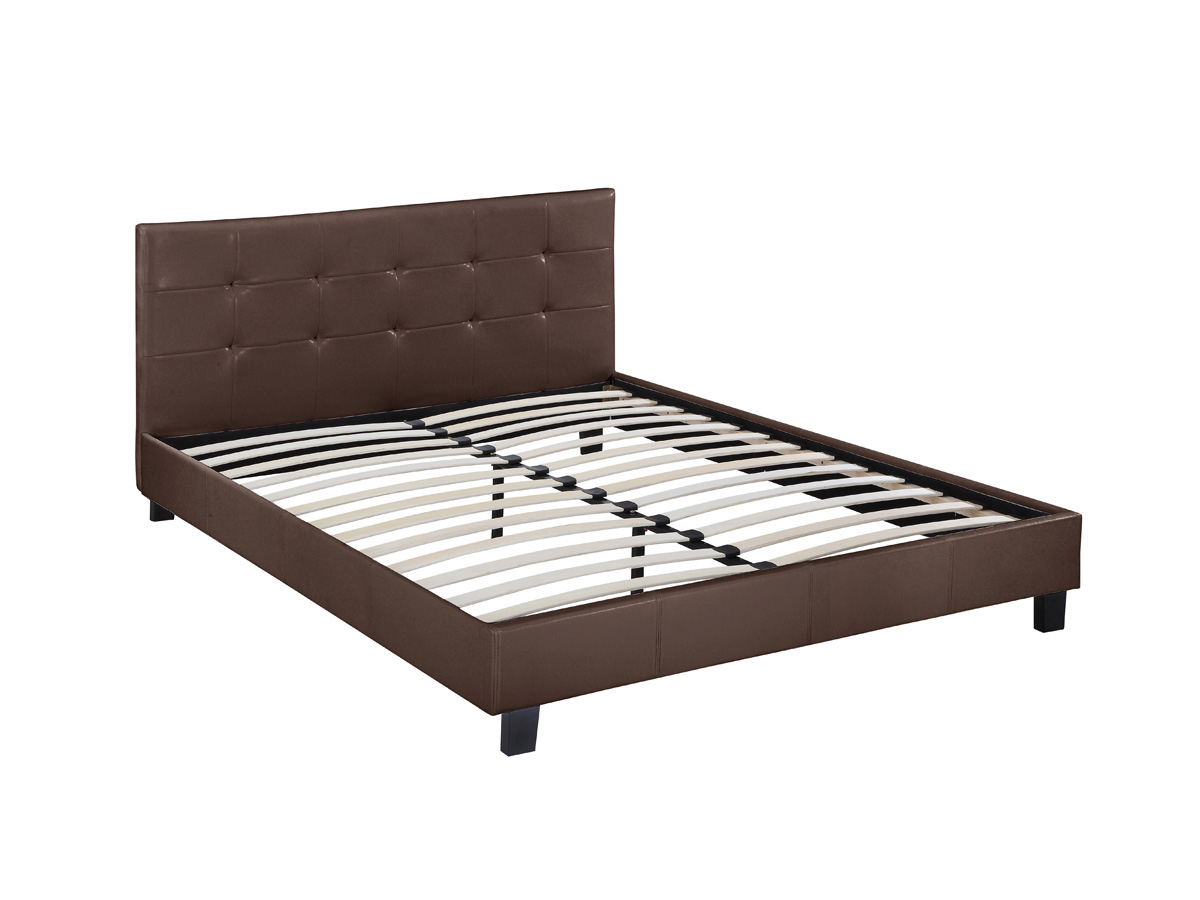Lit Julia - 140 x 190 cm - Marron