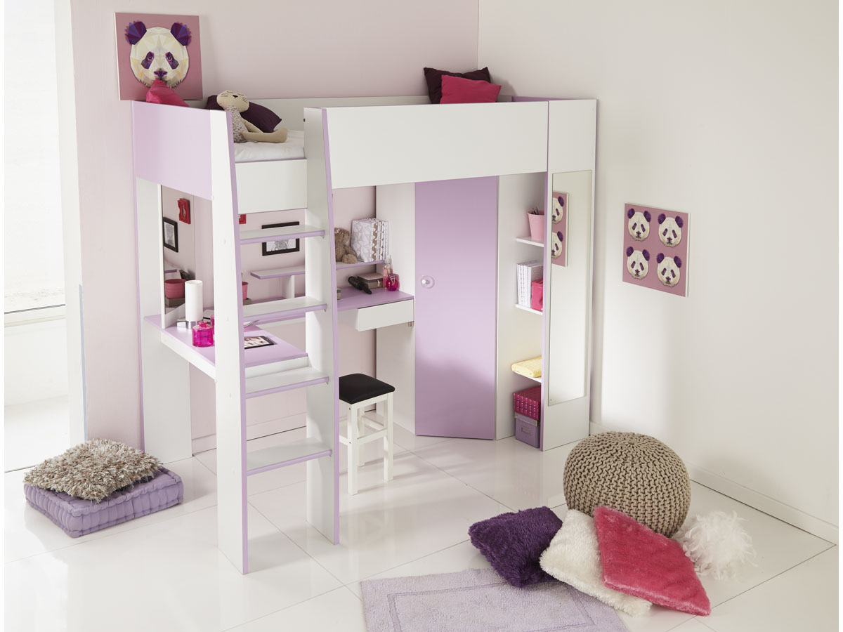 Lit combiné Butterfly - 205 x 170 x 120 cm