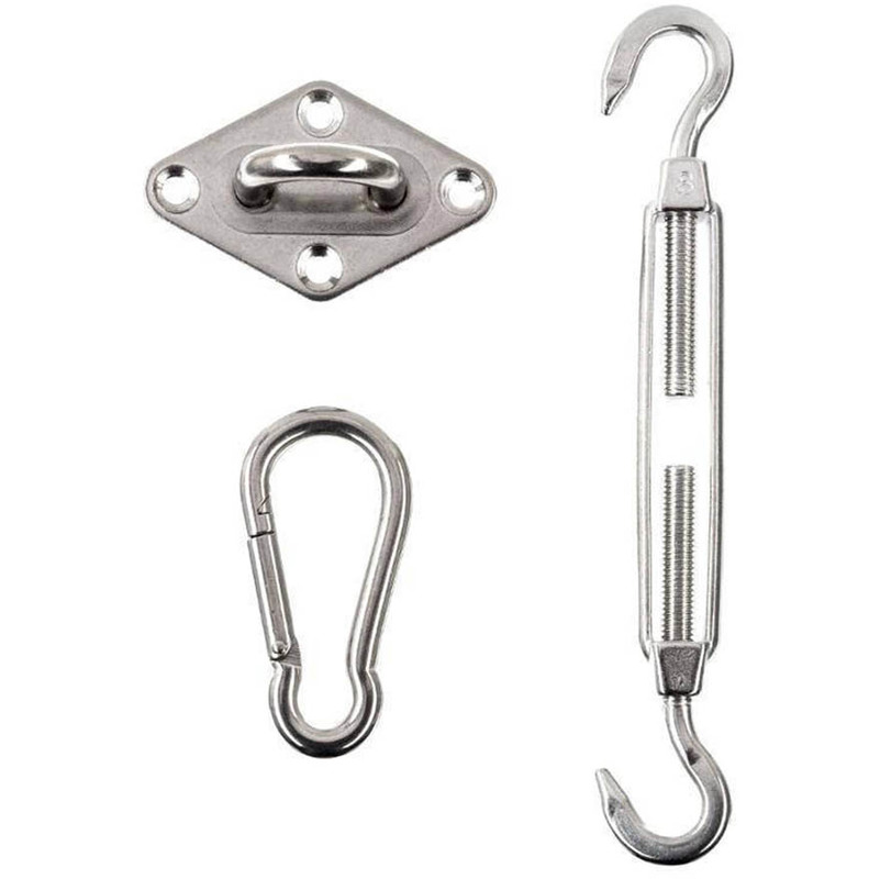 Kit de fixation murale pour voile d'ombrage - HESPERIDE Kit de fixation murale pour voile d'ombrage - HESPERIDE