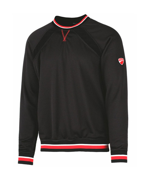 Molleton polaire INN-CLAMP 30DUC4 Noir - 97% polyester 3% élasthanne - Ducati - taille: L - DUCATI WORKWEAR