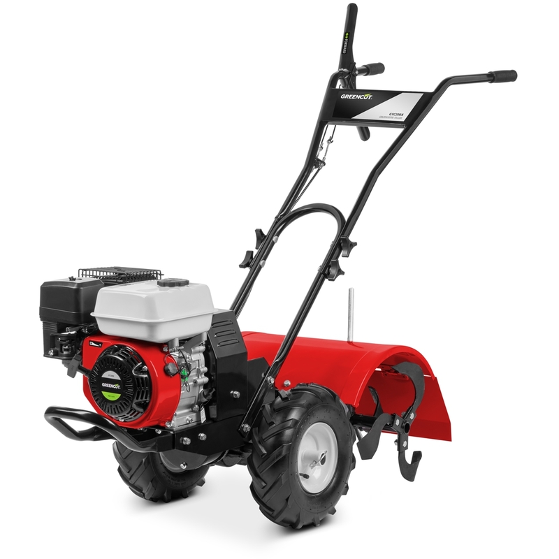 Motoculteur thermique 4 temps 196cc 6,5cv Coupe 50cm -GREENCUT